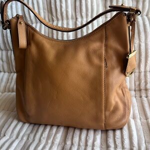 Michael Kors Tan Leather Hobo Bag